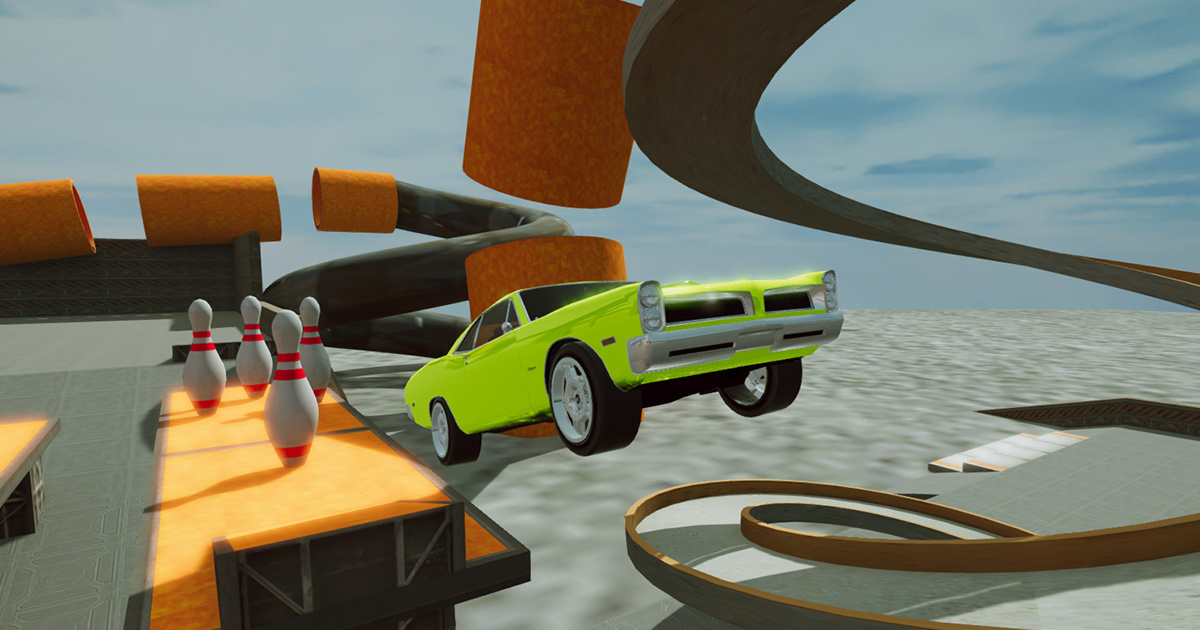 Image CRAZY CAR CRASH STUNTS BOWLING EDITION