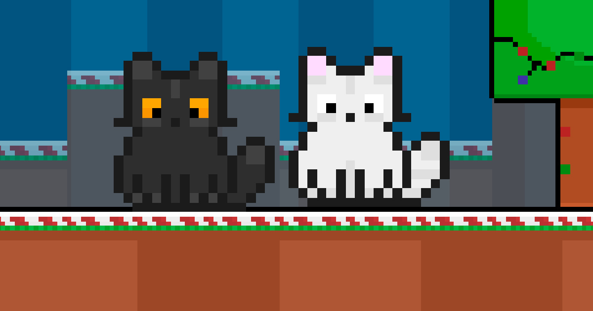 Image Two Cat Cute